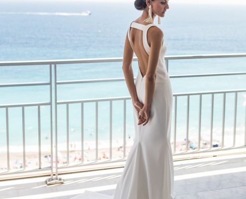 Robe Vera Wang, mariage Label’ Emotion Cote d’azur